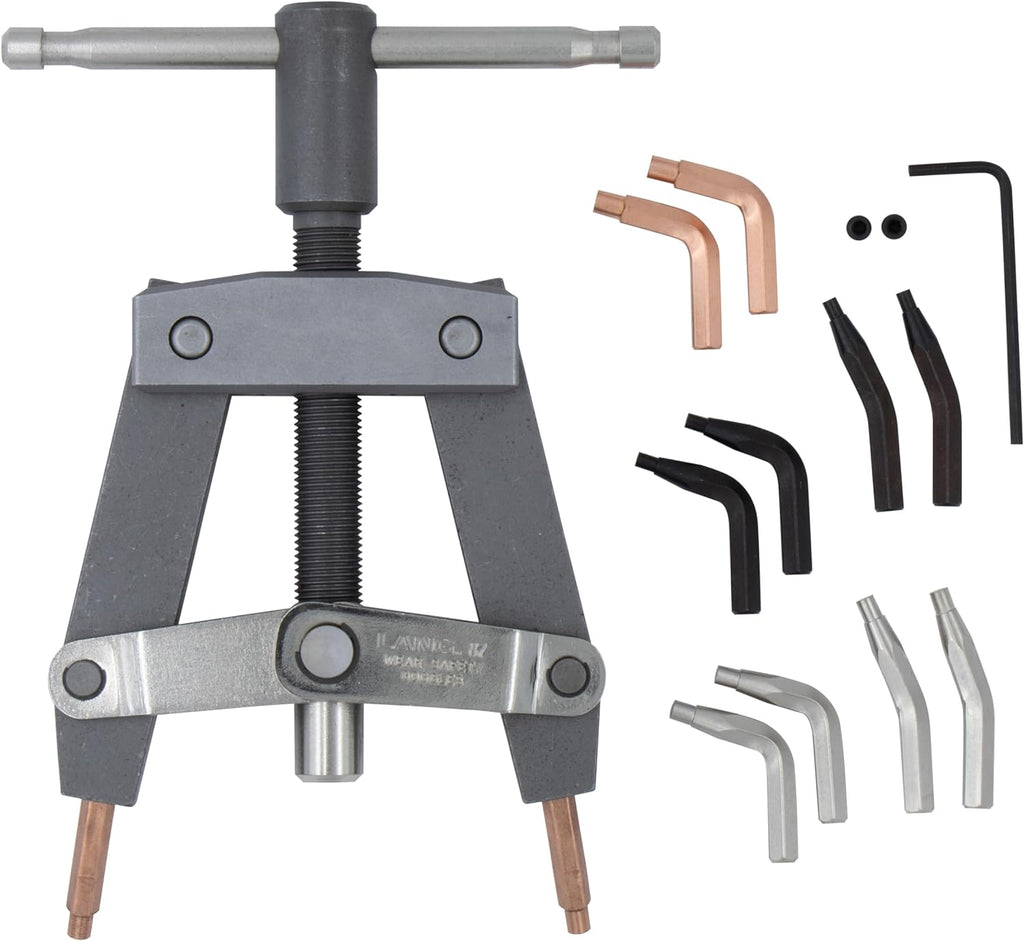 Jeu de pinces à circlips intérieur et extérieur intensif avec pointes interchangeables
