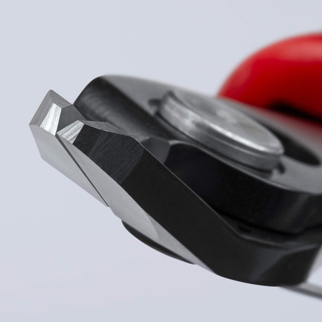 Pince coupante diagonale de 125 mm (5 pouces) pour l'électronique, coupe à ras avec poignée confortable