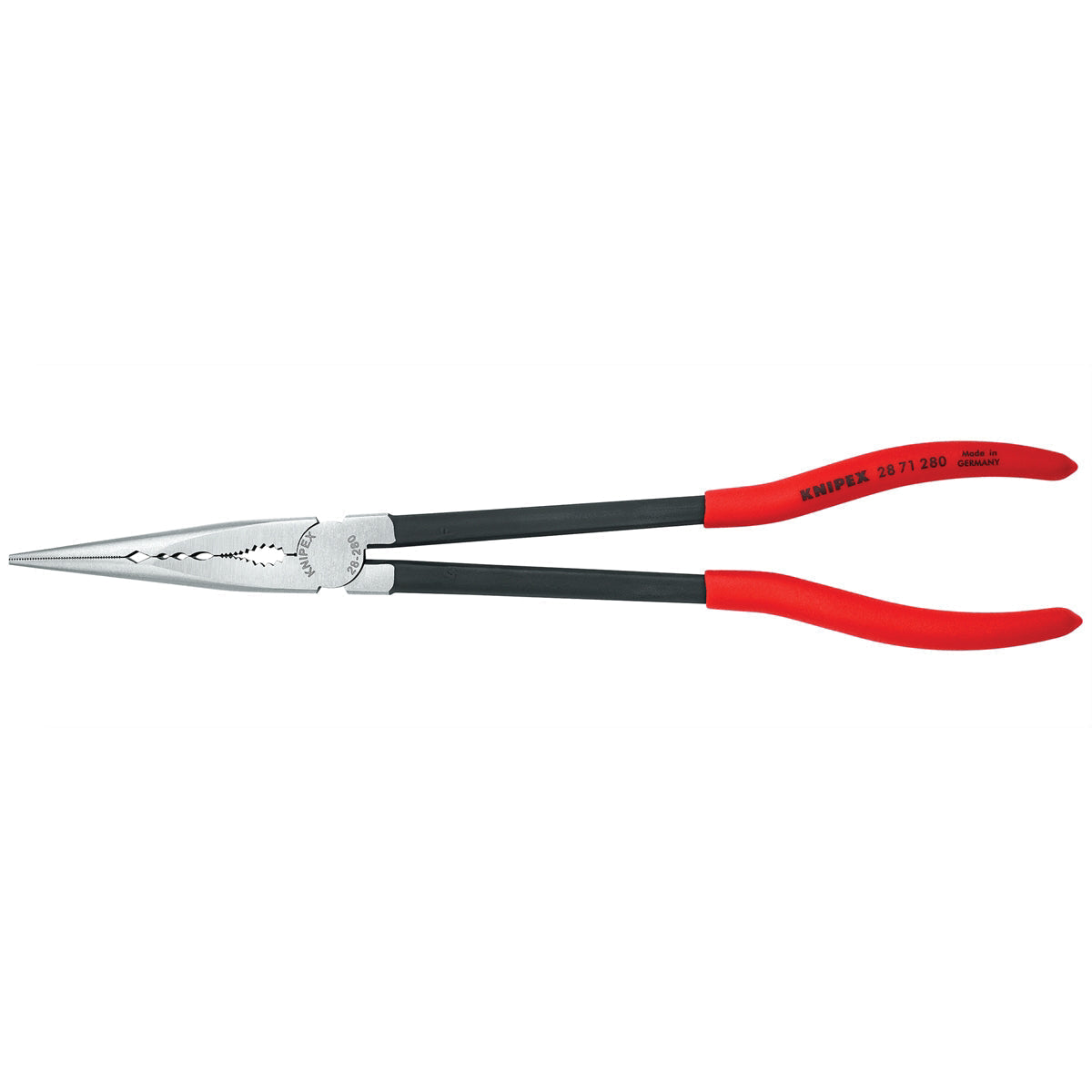 Pinces à bec effilé extra longues de 28 cm avec poignées antidérapantes