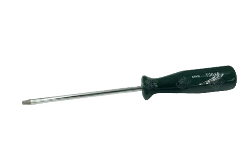Tournevis TORX T30 x 6 pouces avec manche en butyrate et tige en chrome-vanadium