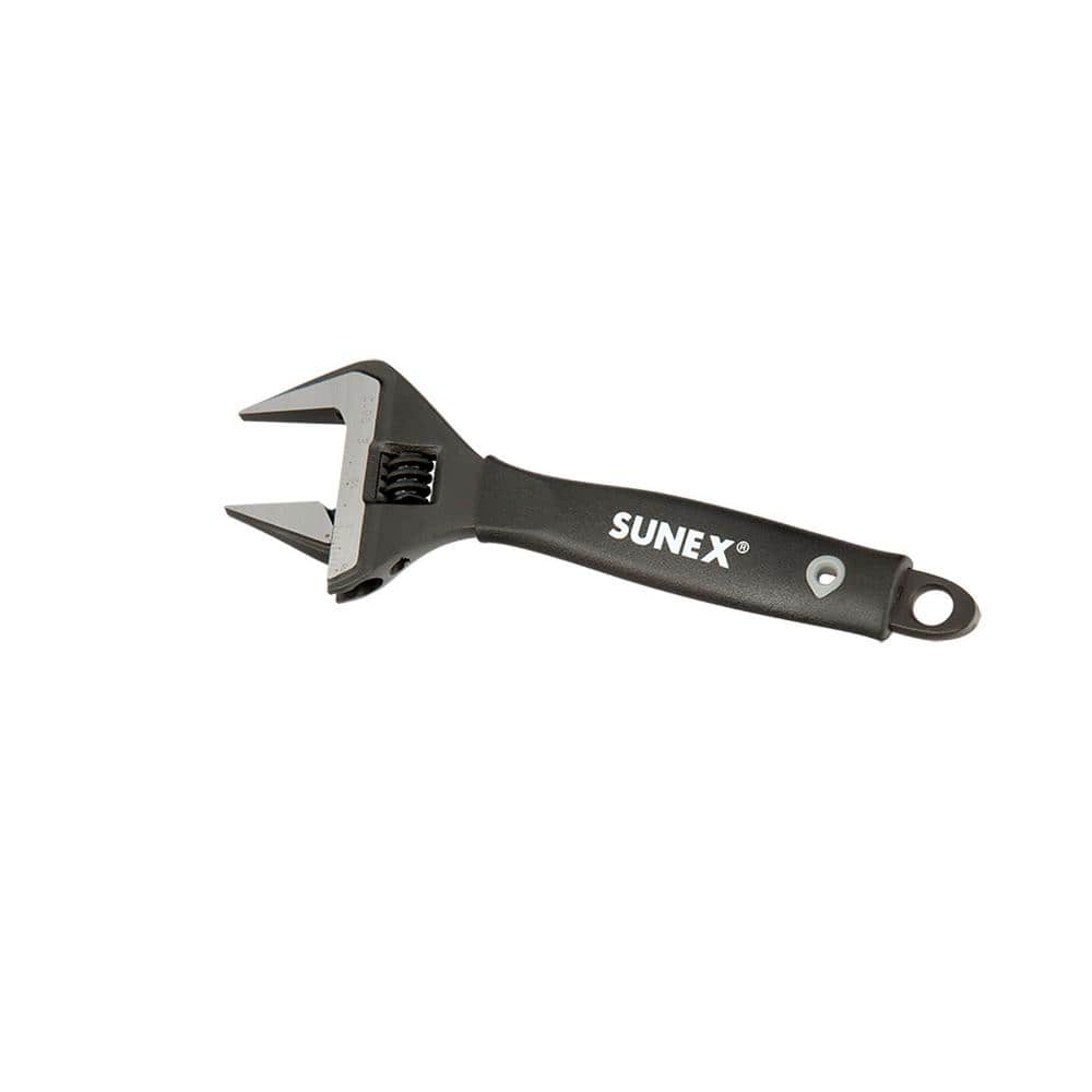 Clé à molette 8" avec mâchoires ajustables, capacité 38 mm